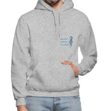Neonatal Diabetes Awareness Adult Hoodie - heather gray