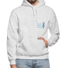 Neonatal Diabetes Awareness Adult Hoodie - light heather gray