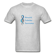 Neonatal Diabetes Awareness Adult Tagless T-Shirt - heather gray