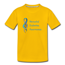 Neonatal Diabetes Awareness Toddler Premium T-Shirt - sun yellow