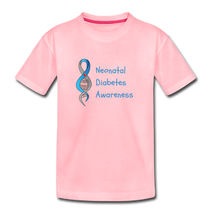 Neonatal Diabetes Awareness Kids' Premium T-Shirt - pink