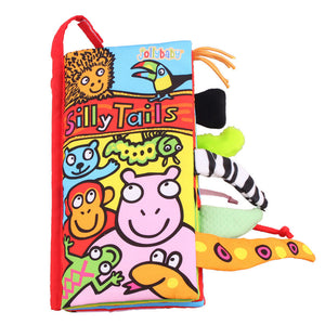 Silly Tails Texture Sensory Touch Cloth Book