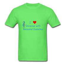 I Heart Someone with Neonatal Diabetes T-Shirt - kiwi