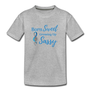 Sassy Neonatal Diabetes Kids' Premium T-Shirt - heather gray
