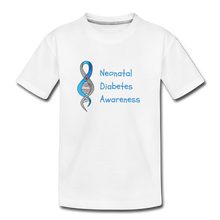Neonatal Diabetes Awareness Toddler Premium T-Shirt - white