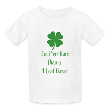St. Patrick's Day Rare Disease T-Shirt Kids - white